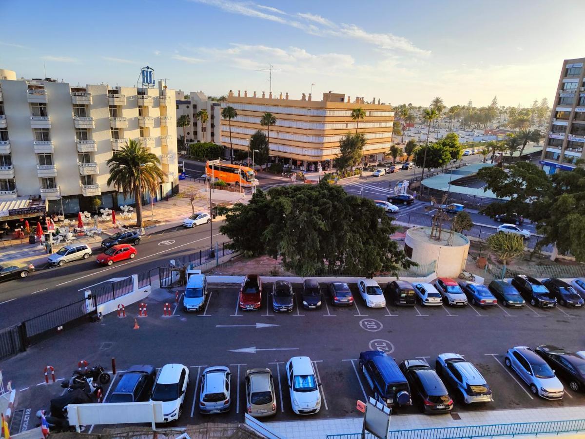 Residencial Los Molinos Con Piscina, Tv Internacional Y Wifi Плайя-дель-Інглес Екстер'єр фото