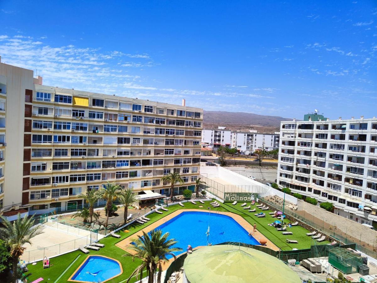Residencial Los Molinos Con Piscina, Tv Internacional Y Wifi Плайя-дель-Інглес Екстер'єр фото